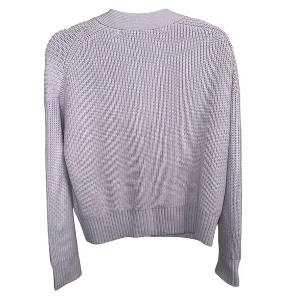 NWT! French Connection Women's Babysoft Sparkly Bow Cardigan - Picture 8 of 9